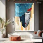 Woman's Face 2 Acrylic Wall Art - Image 8