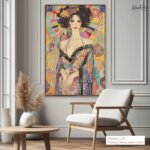 Klimt-Inspired Elegance Canvas Wall Art - Image 9