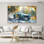 Emerald Speedster Canvas Wall Art - Image 9