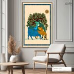 Vibrant Forms Canvas Wall Art - Image 9
