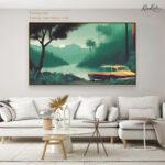 Emerald Escape Canvas Wall Art - Image 9