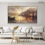 Gilded Port Canvas Wall Art - Image 9
