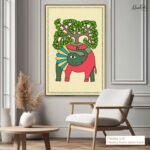 Tree Elephant Canvas Wall Art - Image 9