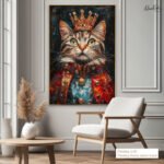 Regal Whimsy Canvas Wall Art - Image 9