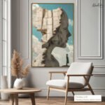 Stone Silence Canvas Wall Art - Image 9