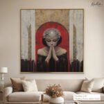 Sacred Serenit Canvas Wall Art - Image 9