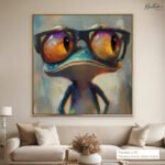 Speckled Spectacles Canvas Wall Art - Image 9