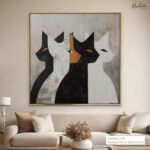 Sleek Shadows Canvas Wall Art - Image 9