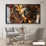 Face of the Divine Mother Acrylic Wall Art - Image 9