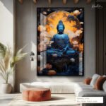 Dhyana Mudra Acrylic Wall Art - Image 9