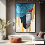 Woman's Face 2 Acrylic Wall Art - Image 9