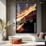 Sunset Lowrider Acrylic Wall Art - Image 9