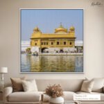 Golden Reflection Canvas Wall Art - Image 10