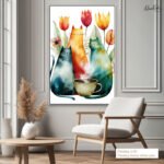Whimsical Morning Canvas Wall Art - Image 10