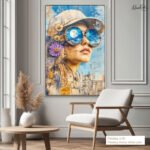 Lunar Lens Canvas Wall Art - Image 10