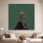 Stone Mosaic Muse Canvas Wall Art - Image 10