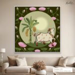Kamadhenu Canvas Wall Art - Image 10