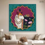 Auspicious Cow Canvas Wall Art - Image 10