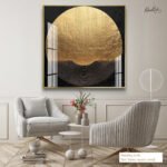 Golden Eclipse Acrylic Wall Art - Image 10