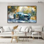 Emerald Speedster Canvas Wall Art - Image 11