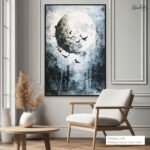 Lunar Flight Canvas Wall Art - Image 11