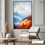 Alpine Glow Canvas Wall Art - Image 11