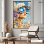Lunar Lens Canvas Wall Art - Image 11