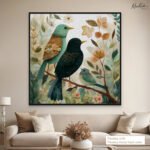 Whimsical Woodland Trio Canvas Wall Art - Image 11