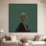 Stone Mosaic Muse Canvas Wall Art - Image 11
