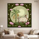 Kamadhenu Canvas Wall Art - Image 11