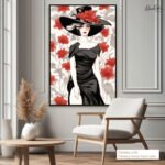 Noir Elegance Canvas Wall Art - Image 11