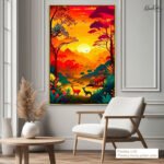 Jungle Majesty Canvas Wall Art - Image 12
