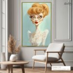 Retro Elegance Canvas Wall Art - Image 12