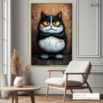 Grumpy Guardian Canvas Wall Art - Image 12