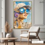 Lunar Lens Canvas Wall Art - Image 12