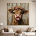 Bloom & Moo Canvas Wall Art - Image 12