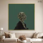 Stone Mosaic Muse Canvas Wall Art - Image 12