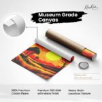 Golden Horizon Canvas Wall Art - Image 13