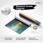 Emerald Radiance Canvas Wall Art - Image 13