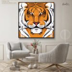 Cosmic Tiger Acrylic Wall Art - Image 5