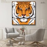 Cosmic Tiger Acrylic Wall Art - Image 8