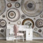 Ancient Orb Assemblage Premium Wallpaper