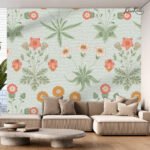 Vintage Meadow Premium Wallpaper