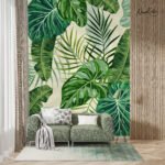 Emerald Canopy Premium Wallpaper