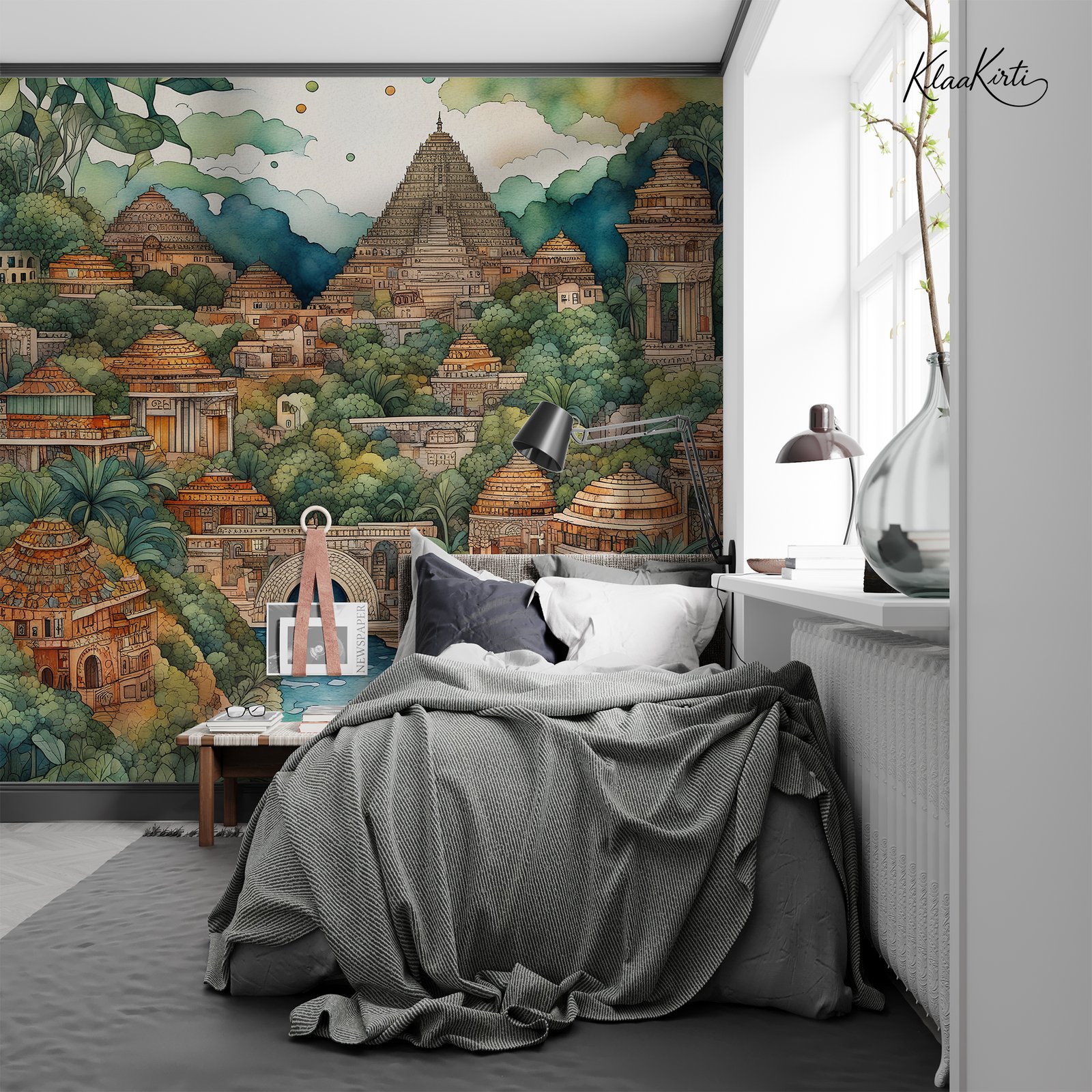 Artboard 1 Sacred Summits Premium Wallpaper - Image 1