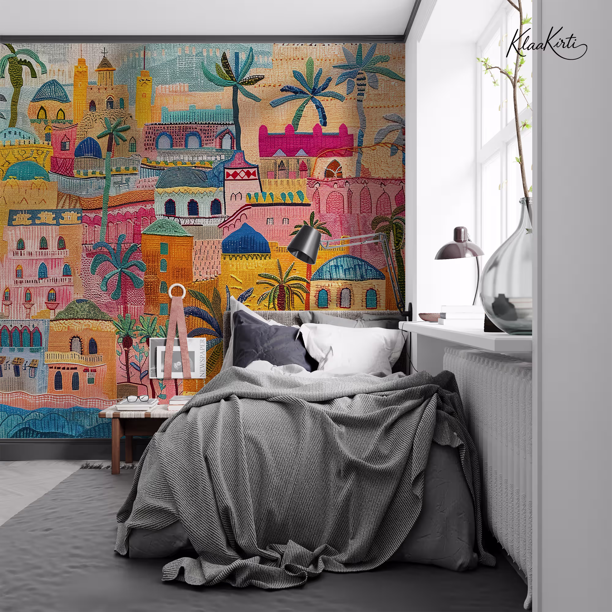 Artboard 1 Artisan Horizon Premium Wallpaper - Image 1