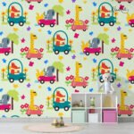 Sweet Woodland Kids Premium Wallpaper