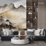 Galloping Stallions Vintage Sketch Premium Wallpaper - Image 3