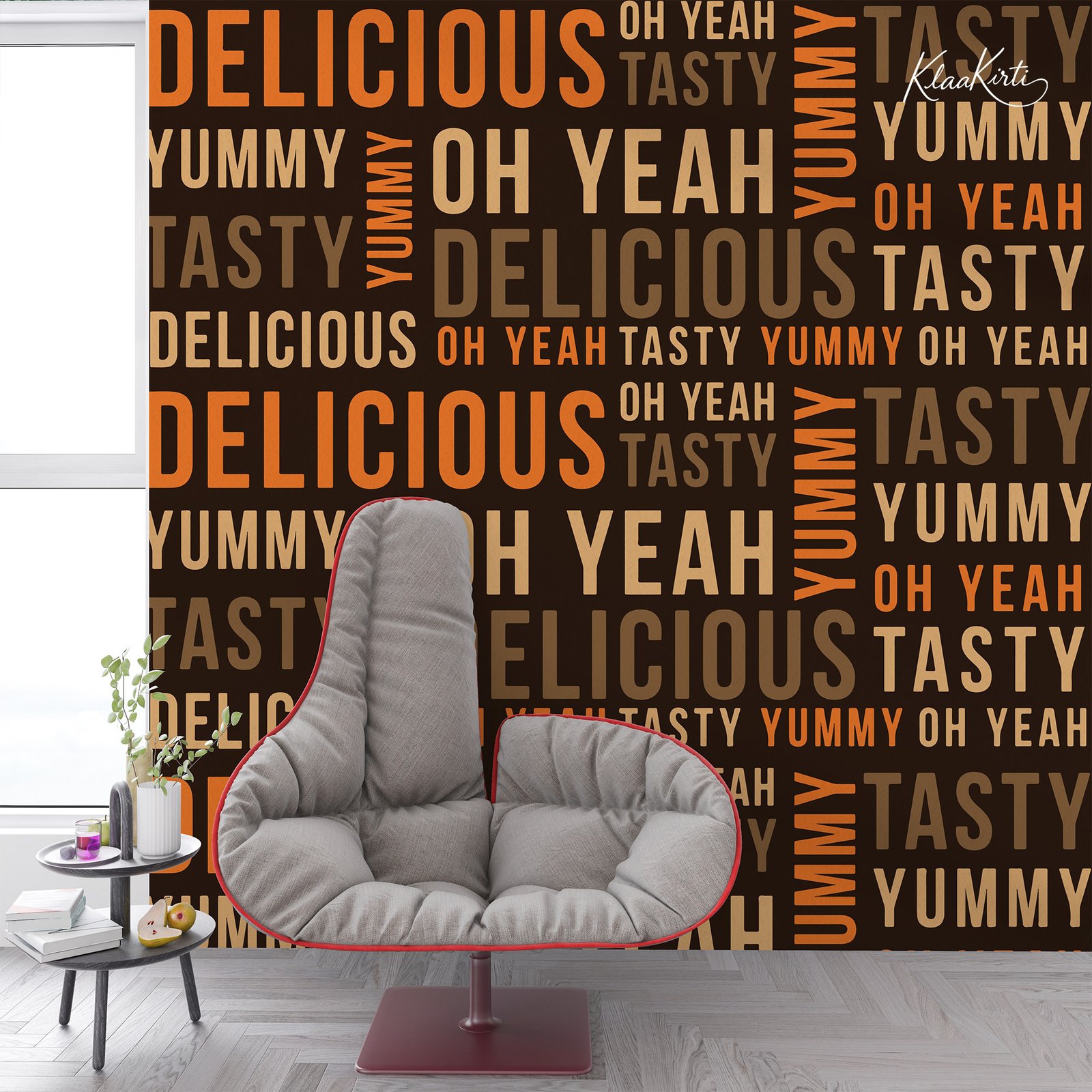 Artboard 4 Yummy & Delicious Modern Foodie Premium Wallpaper - Image 1