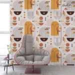 Celestial Bauhaus Premium Wallpaper - Image 5